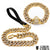 BIJOUX COLLIER LAISSE DE LUXE - OR JAUNE - Gros-Chien.com